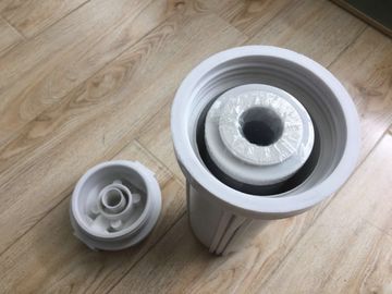 PP White Single O Water Filter Housing For Reverse Osmosis System Water Treatment